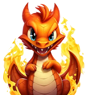 HellSpin Casino promóciós kép, egy sárkányt ábrázolva